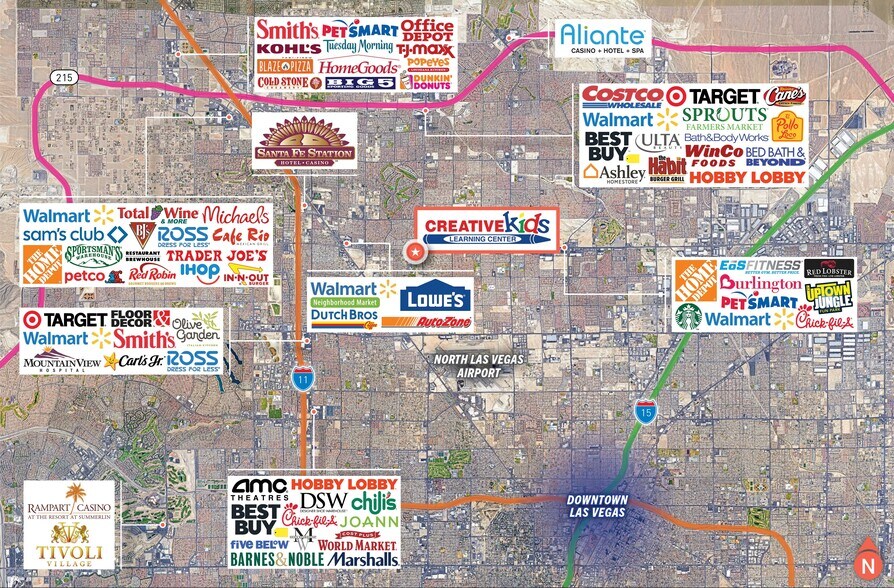 5001 W Craig Rd, Las Vegas, NV à vendre - Photo de l’immeuble – Image 2 sur 6