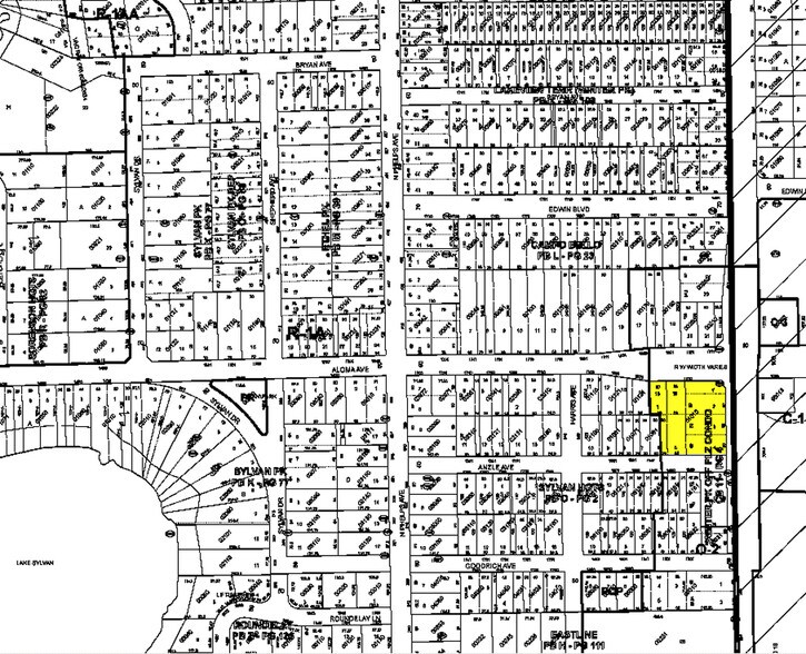 1870 Aloma Ave, Winter Park, FL à louer - Plan cadastral – Image 3 sur 3