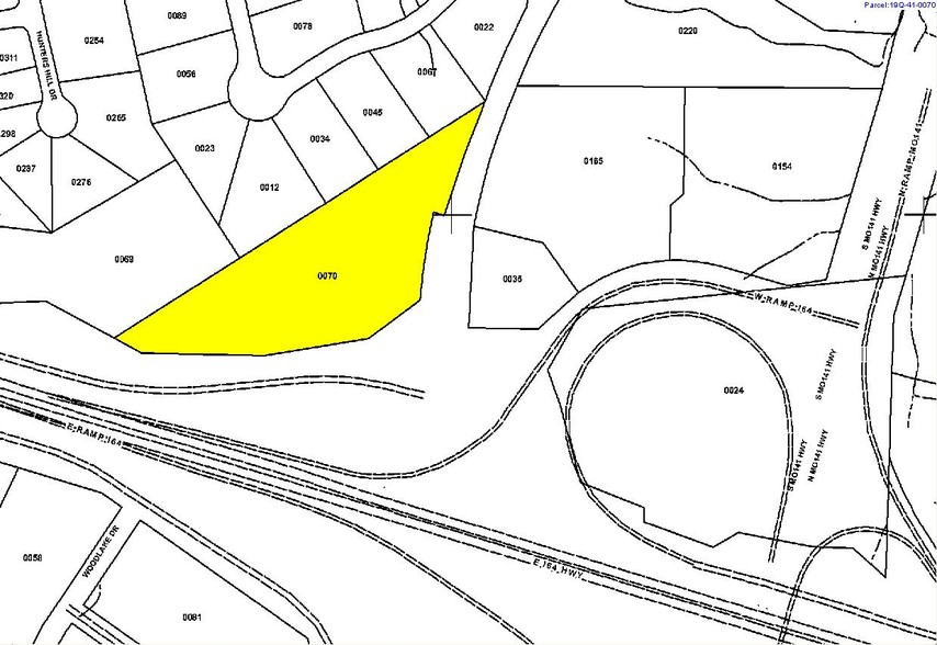 425 S Woods Mill Rd, Town And Country, MO à louer - Plan cadastral – Image 2 sur 5