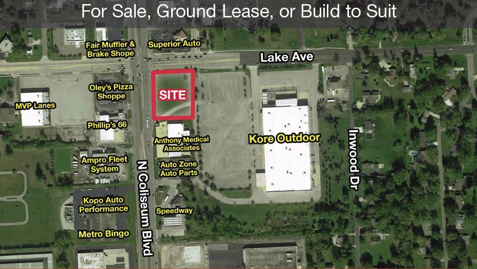 4230 Lake Ave, Fort Wayne, IN à vendre Aérien– Image 1 sur 3