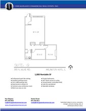 3115 N Wilke Rd, Arlington Heights, IL à louer Plan de site– Image 1 sur 10
