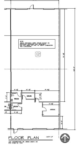 3341 Centerpoint Dr, Grove City, OH à louer - Plan d’étage – Image 3 sur 6