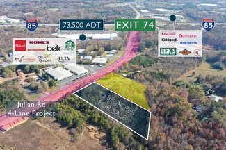Plus de détails pour 0 Julian, Salisbury, NC - Terrain à vendre