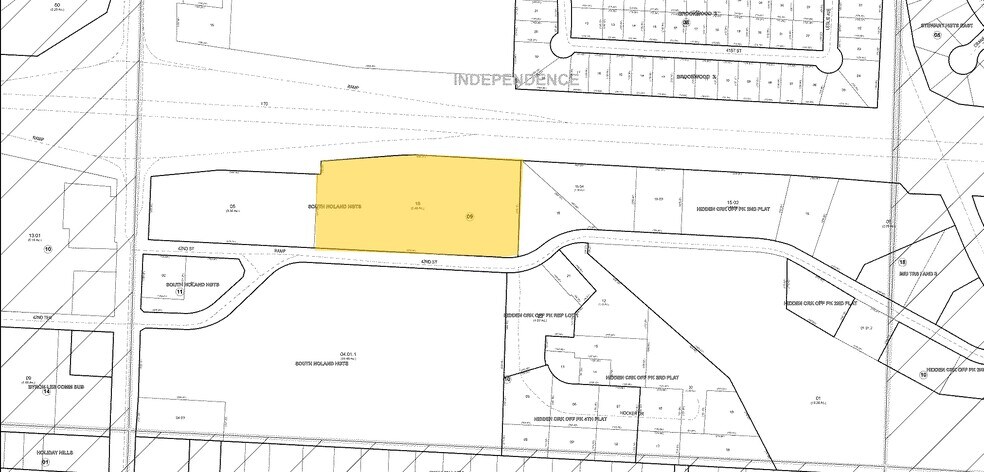 14220 E 42nd St S, Independence, MO à vendre - Plan cadastral – Image 2 sur 2