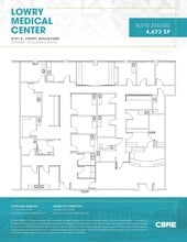 8101 E Lowry Blvd, Denver, CO à louer Plan d’étage– Image 1 sur 1