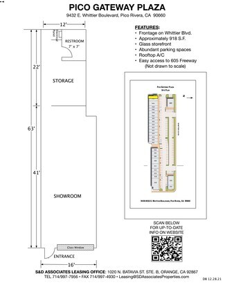 Plus de détails pour 9432-9532 Whittier Blvd, Pico Rivera, CA - Local commercial à louer