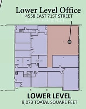 4558-4568 E 71st St, Cleveland, OH à louer Plan d’étage– Image 2 sur 13