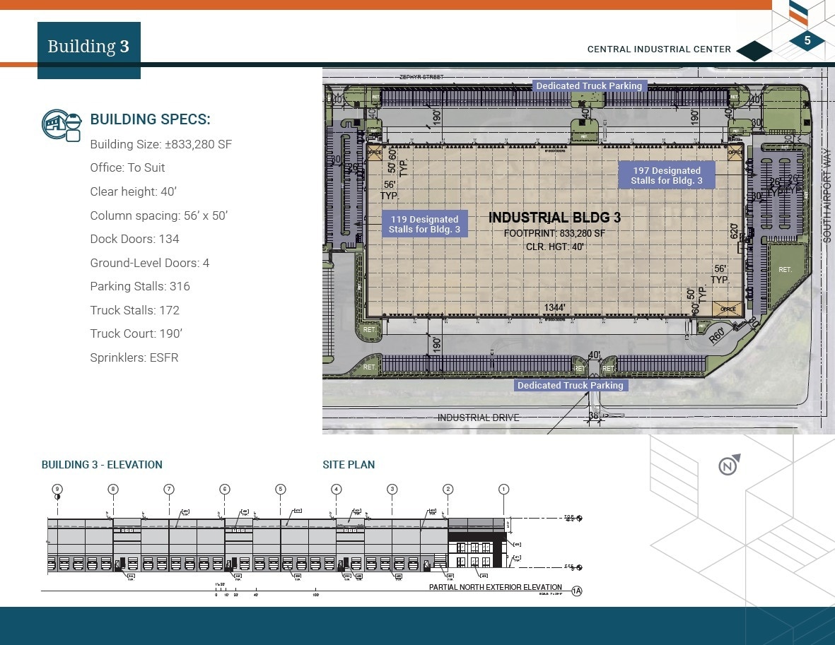 Industrial Dr, Stockton, CA à louer Plan d’étage– Image 1 sur 1