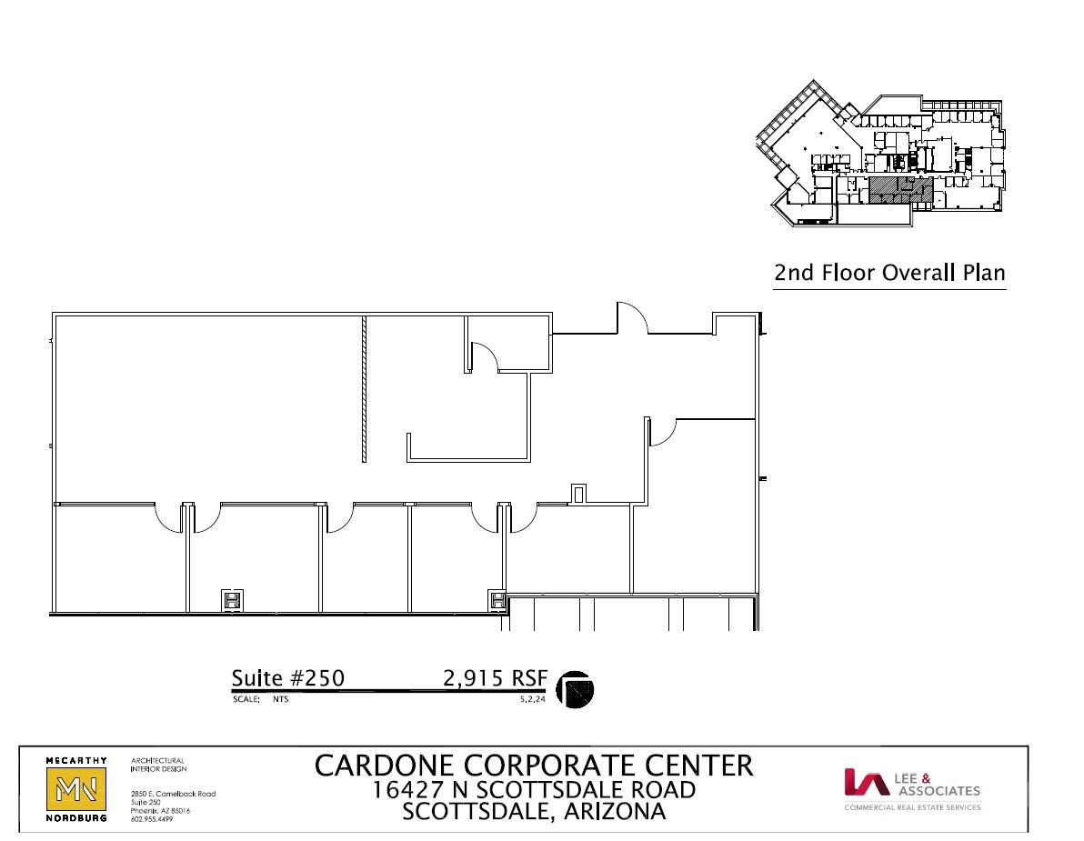 16427 N Scottsdale, Scottsdale, AZ à louer Plan d’étage– Image 1 sur 1