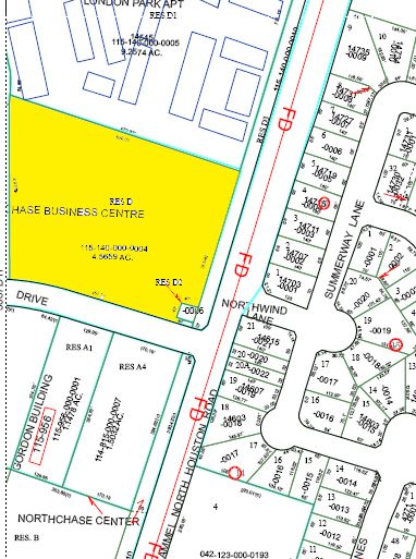 14503 Bammel North Houston Rd, Houston, TX à louer - Plan cadastral – Image 3 sur 14