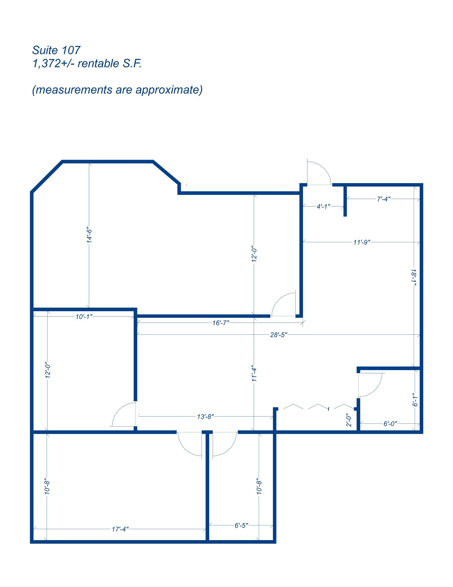 1275 W Roosevelt Rd, West Chicago, IL à louer Plan de site– Image 1 sur 4