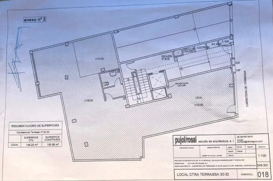 Carretera de Terrassa, Sabadell, Barcelona à vendre - Plan d’étage type – Image 3 sur 3
