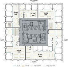 620 Newport Center Dr, Newport Beach, CA à louer Plan d’étage– Image 2 sur 7