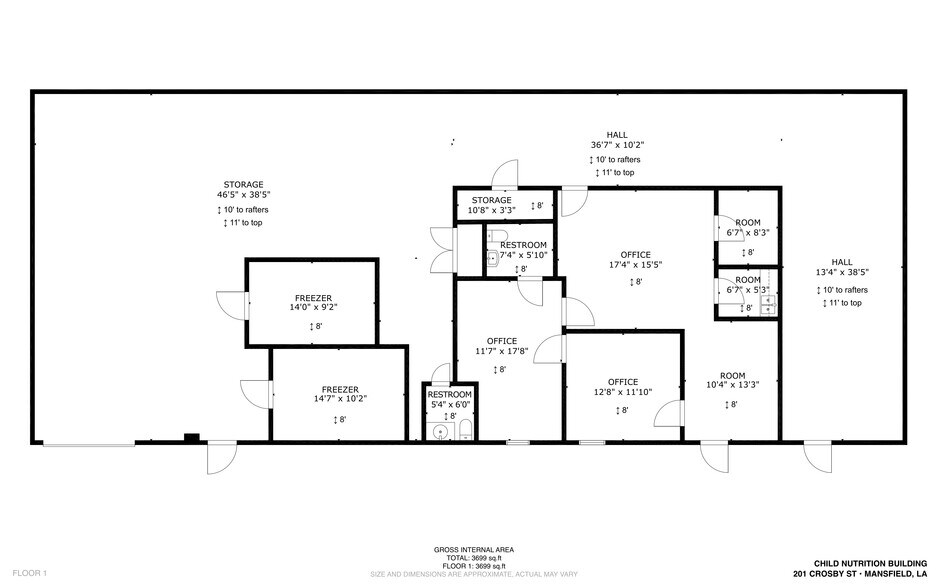 201 Crosby St, Mansfield, LA à vendre - Photo de l’immeuble – Image 2 sur 42