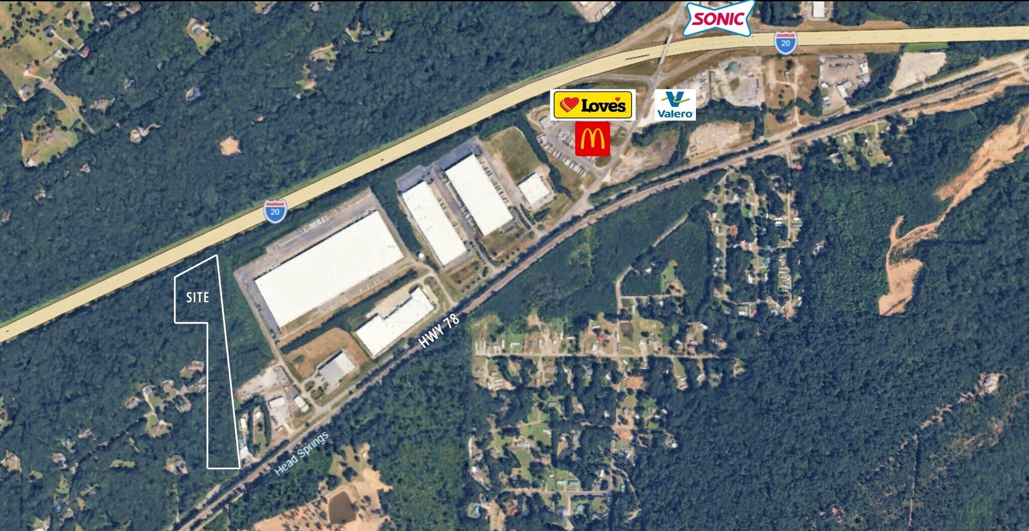 U.S. 78, Moody, AL à vendre Aérien– Image 1 sur 3