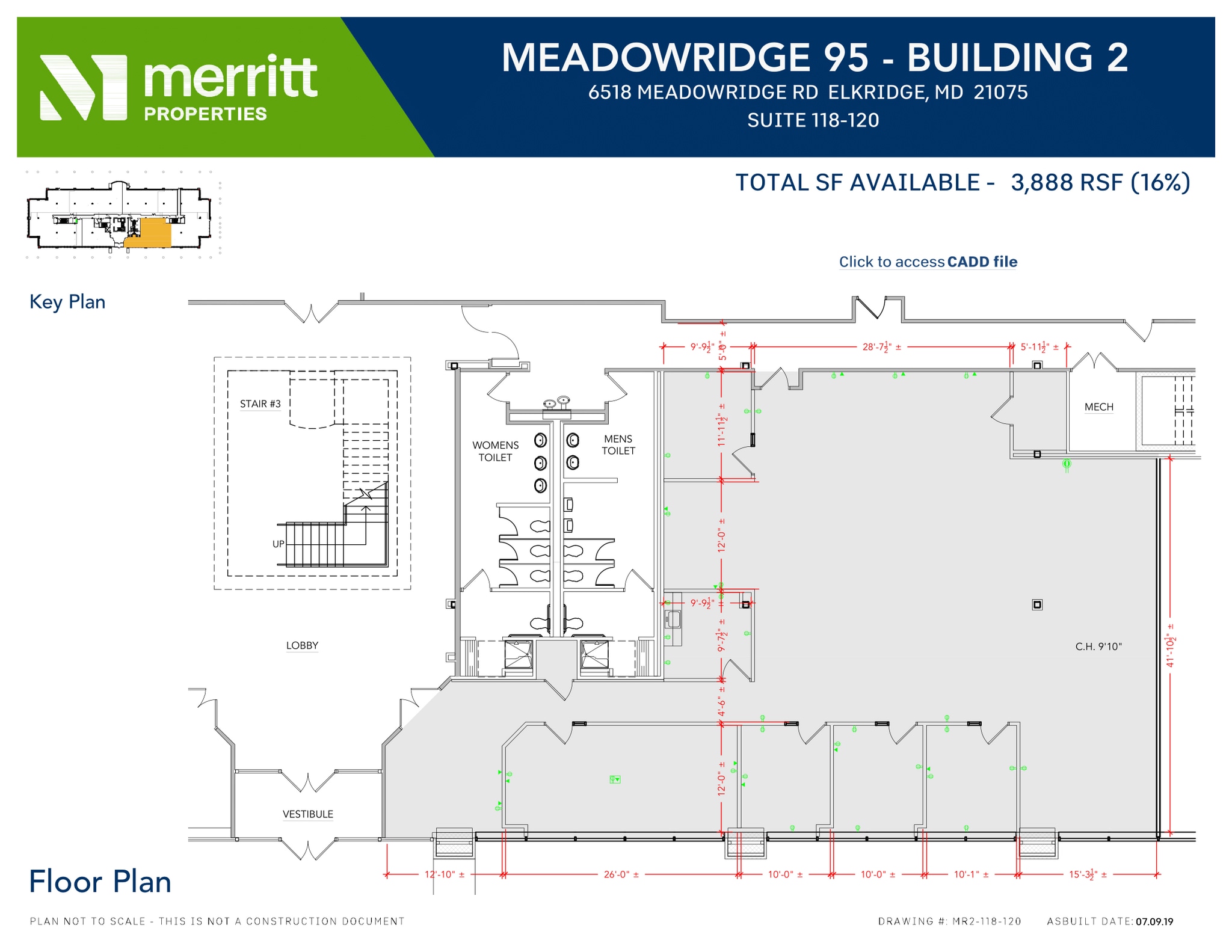 6518 Meadowridge Rd, Elkridge, MD à louer Plan d’étage– Image 1 sur 4