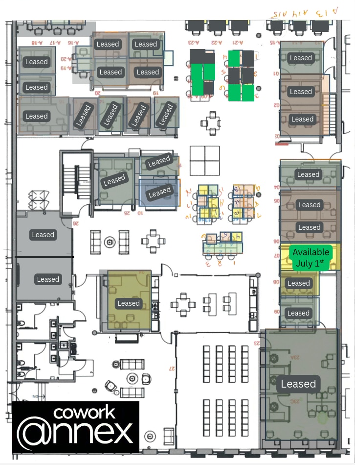 3 W Garden St, Pensacola, FL à louer Plan d’étage– Image 1 sur 1