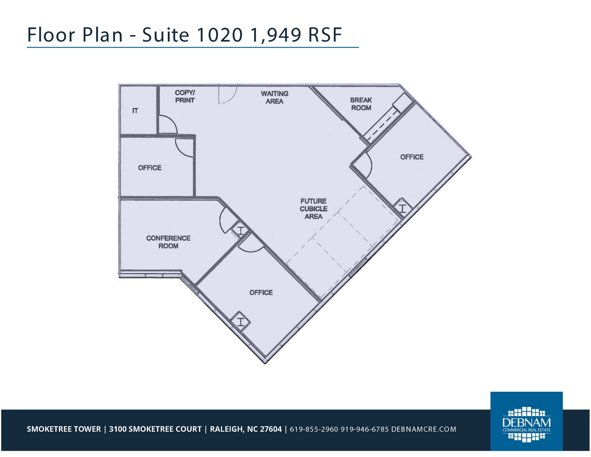 3100 Smoketree Ct, Raleigh, NC à louer Plan d’étage– Image 1 sur 1