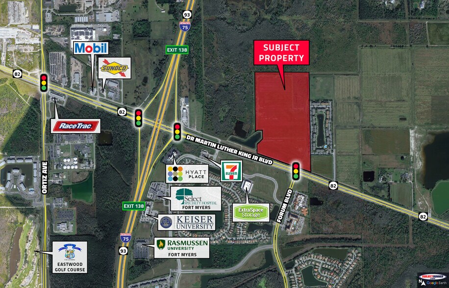 SR 82, Fort Myers, FL à vendre - Aérien – Image 2 sur 15