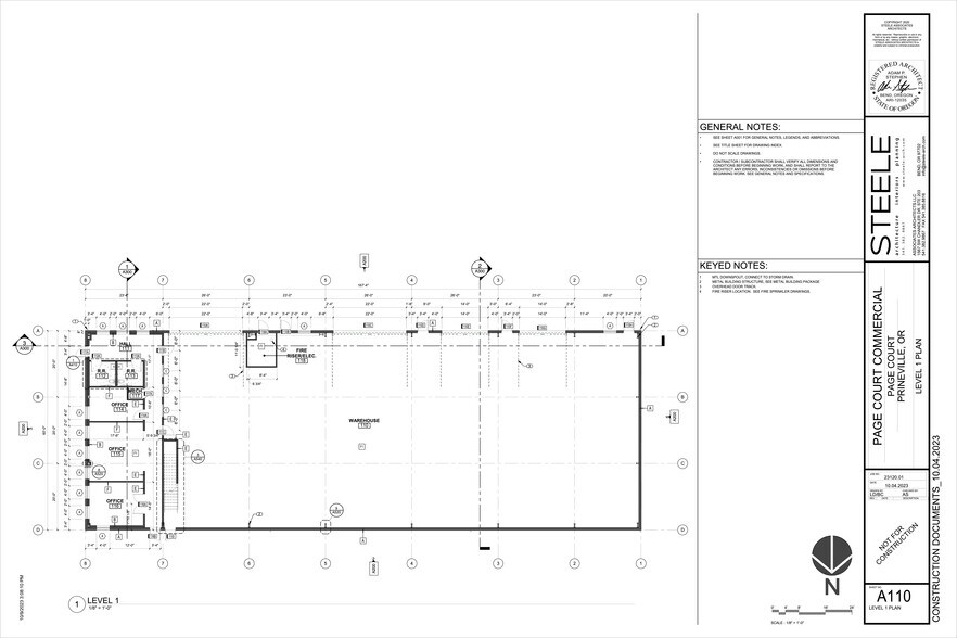 Page Ct, Prineville, OR à louer - Plan de site – Image 2 sur 2