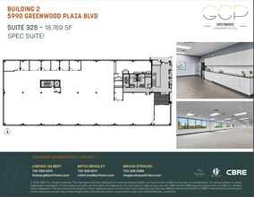 5990 Greenwood Plaza Blvd, Greenwood Village, CO à louer Plan d’étage– Image 1 sur 7