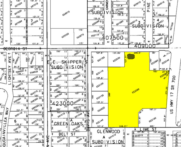 1475 Us Highway 17 S, Bartow, FL à louer - Plan cadastral – Image 2 sur 31