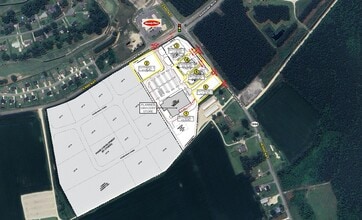 5601 Gum Branch Rd, Jacksonville, NC - Vue aérienne vue de carte - Image1