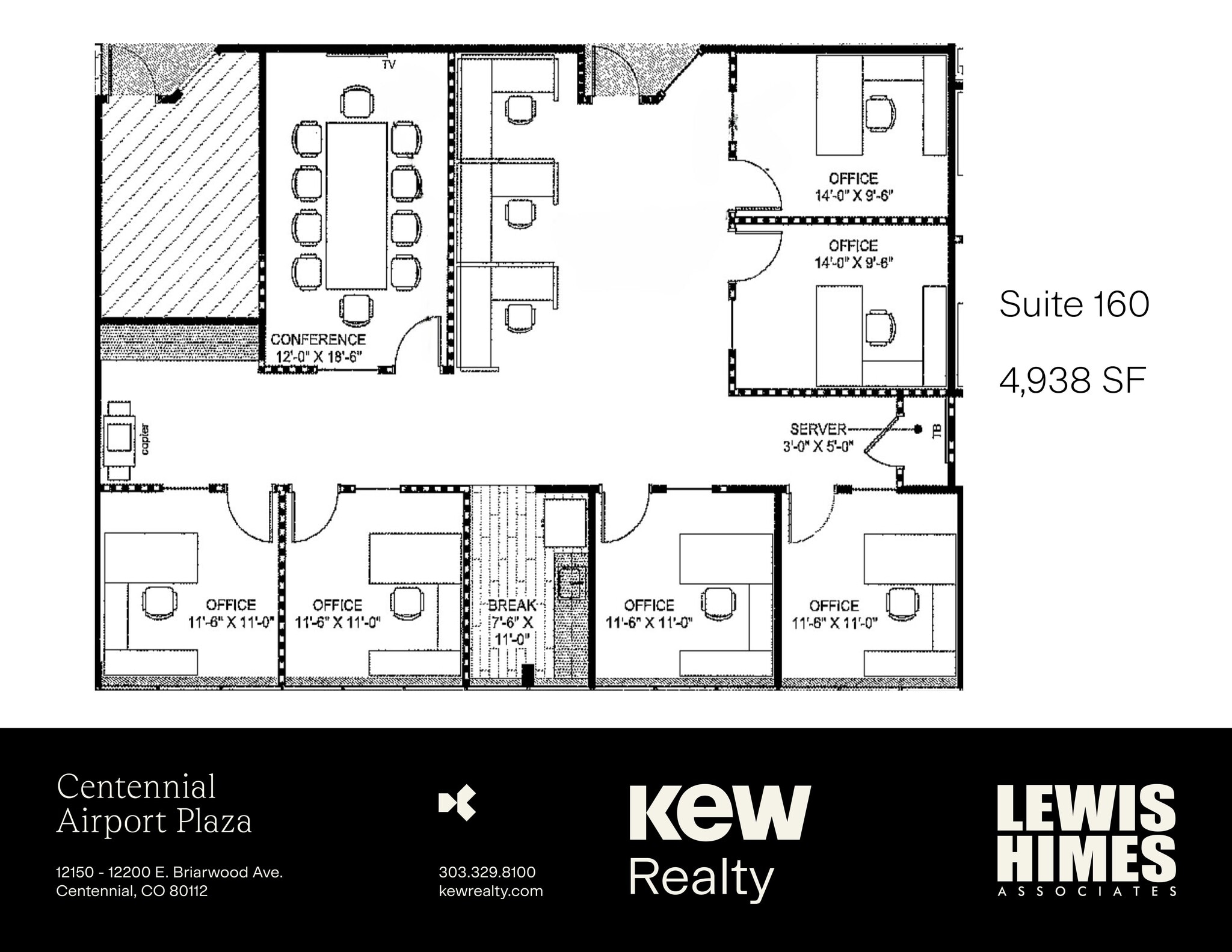 12150-12200 E Briarwood Ave, Centennial, CO à louer Plan de site– Image 1 sur 1