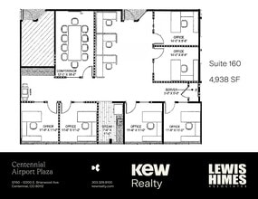 12150-12200 E Briarwood Ave, Centennial, CO à louer Plan de site– Image 1 sur 1