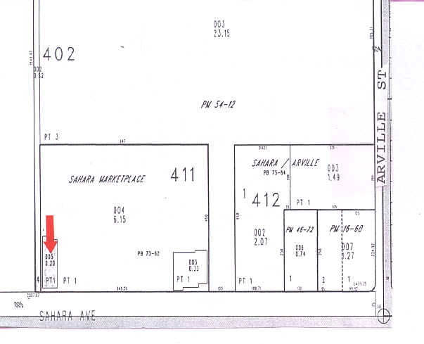 4590 W Sahara Ave, Las Vegas, NV à louer - Plan cadastral – Image 2 sur 16