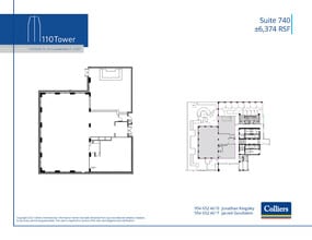 110 SE 6th St, Fort Lauderdale, FL à louer Plan d’étage– Image 1 sur 2