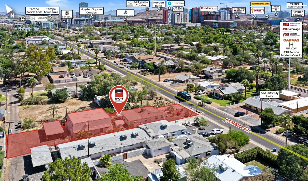 1214 S Farmer Ave, Tempe, AZ à vendre - Photo de l’immeuble – Image 2 sur 6