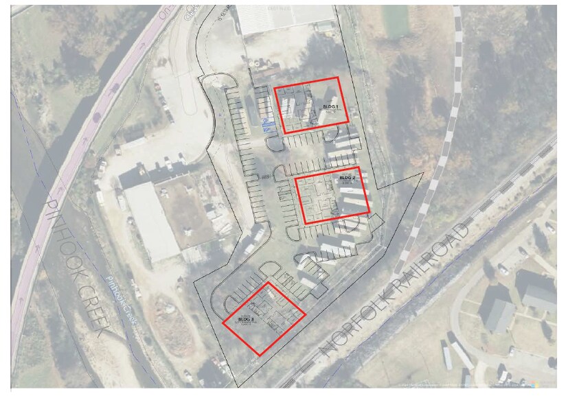 925 Cleveland Ave, Huntsville, AL à louer - Plan de site – Image 3 sur 3