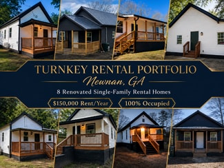 Plus de détails pour Turnkey Rental Portfolio | Newnan, GA – Spécialisé à vendre, Newnan, GA