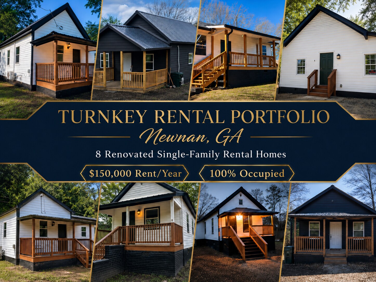 Turnkey Rental Portfolio | Newnan, GA portefeuille de 8 biens à vendre sur LoopNet.fr Photo de l’immeuble– Image 1 sur 10
