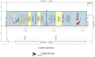 1001-1025 Dairy Ashford Rd, Houston, TX à louer Plan de site– Image 1 sur 1