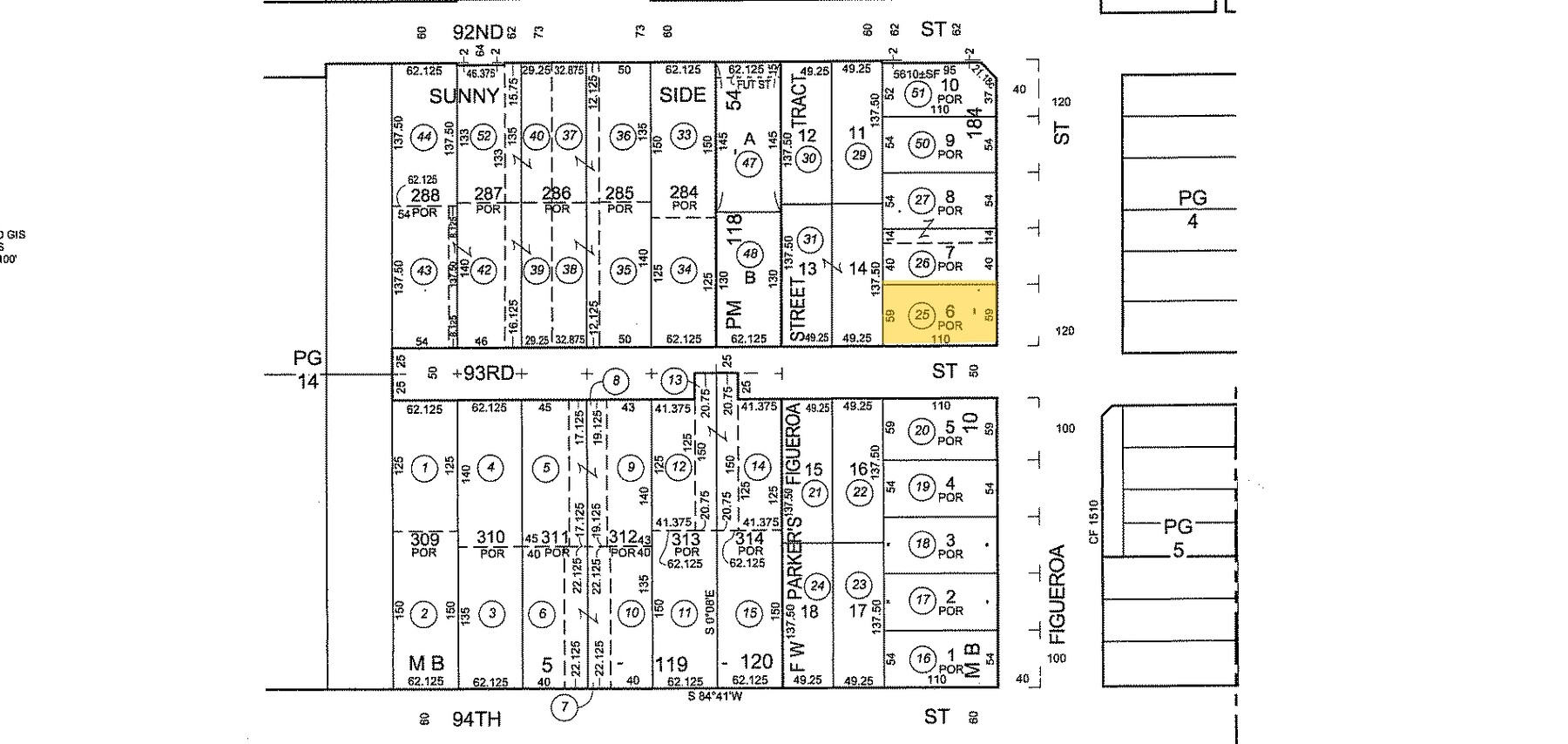 Plan cadastral