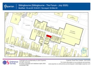 High St, Sittingbourne à louer Plan de site– Image 1 sur 2