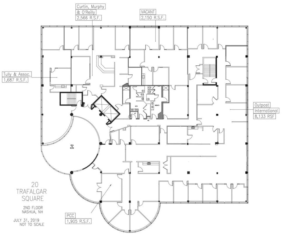20 Trafalgar Sq, Nashua, NH à louer Plan d’étage– Image 1 sur 1