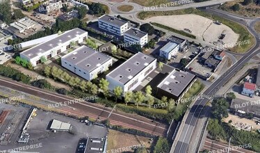 Saint-Herblain, LA - Vue aérienne  vue de carte