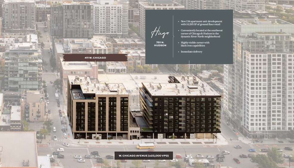 751 N Hudson Ave, Chicago, IL à louer - Photo de l’immeuble – Image 2 sur 4