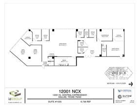 12001 N Central Expy, Dallas, TX à louer Plan d’étage– Image 1 sur 1
