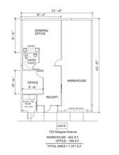 721 S Glasgow Ave, Inglewood, CA à louer Plan de site– Image 1 sur 1