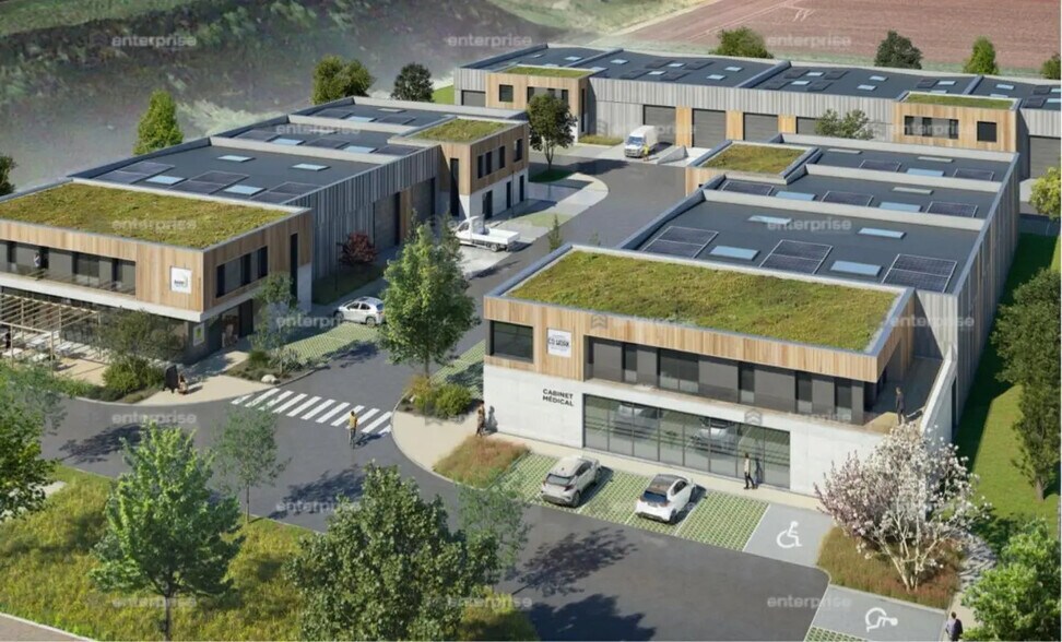 Local d'activités dans Fretin à vendre - Photo de l’immeuble – Image 2 sur 3