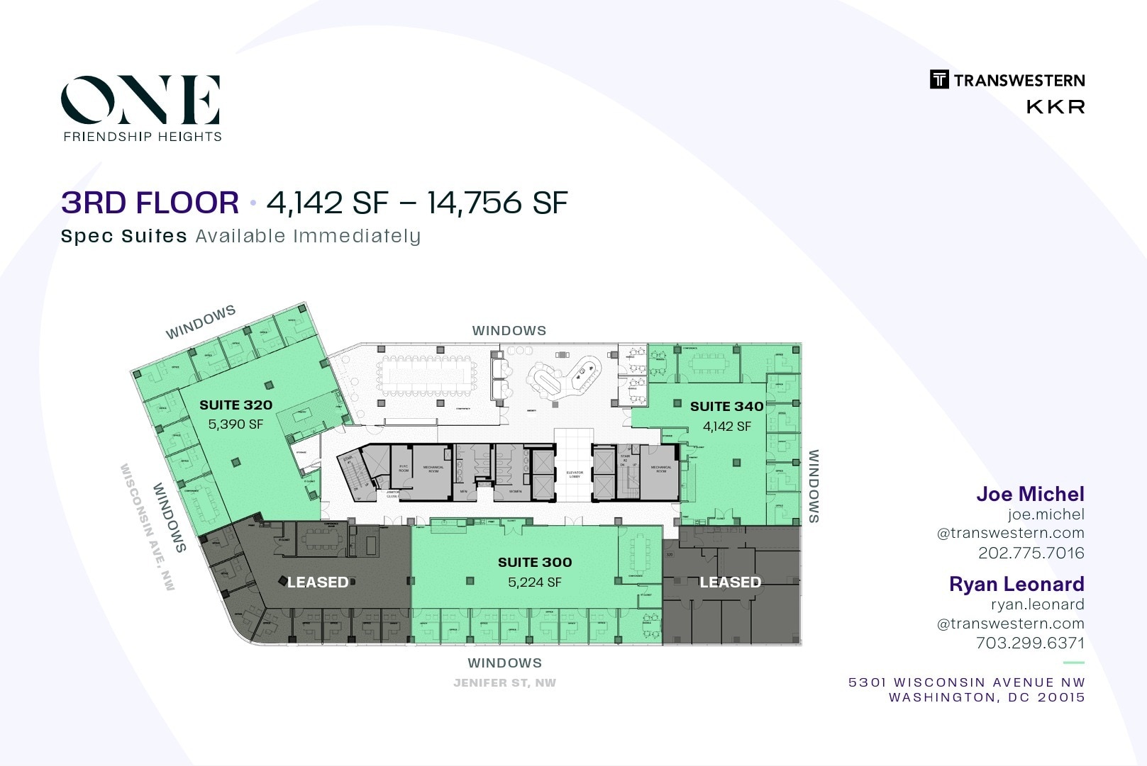 5301 Wisconsin Ave NW, Washington, DC à louer Plan d’étage– Image 1 sur 1
