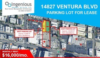Plus de détails pour 14827 Ventura Blvd, Sherman Oaks, CA - Terrain à louer