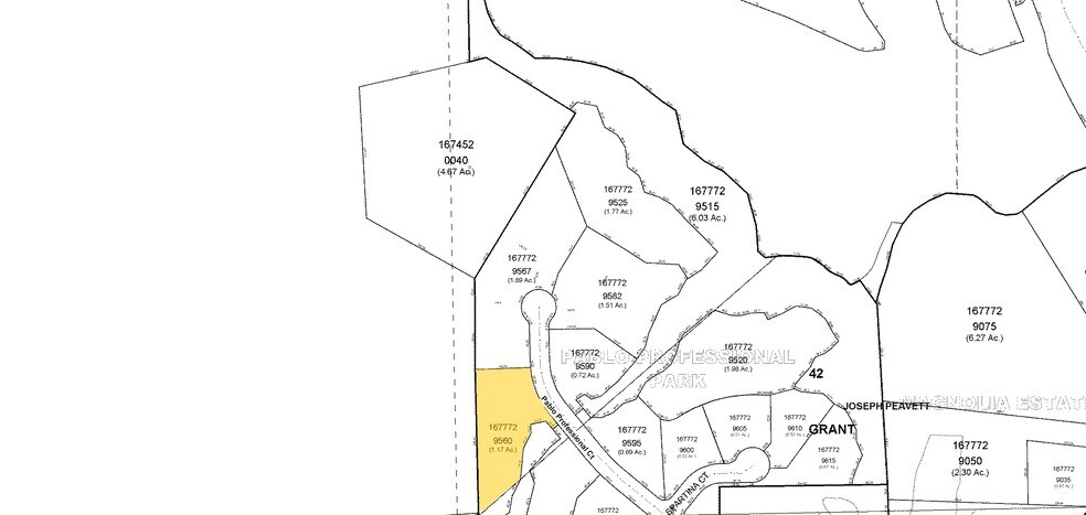4266 Pablo Professional Ct, Jacksonville, FL à vendre - Plan cadastral – Image 3 sur 3