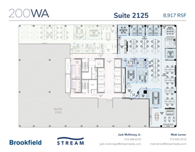 200 W Adams St, Chicago, IL à louer Plan d’étage– Image 1 sur 2