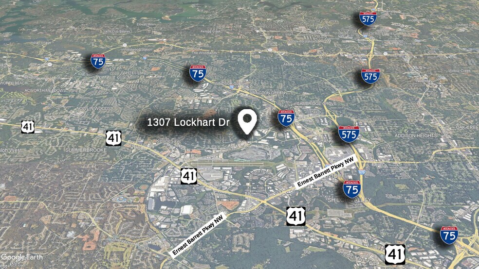1370 Lockhart Dr NW, Kennesaw, GA à louer - Photo de l’immeuble – Image 2 sur 14