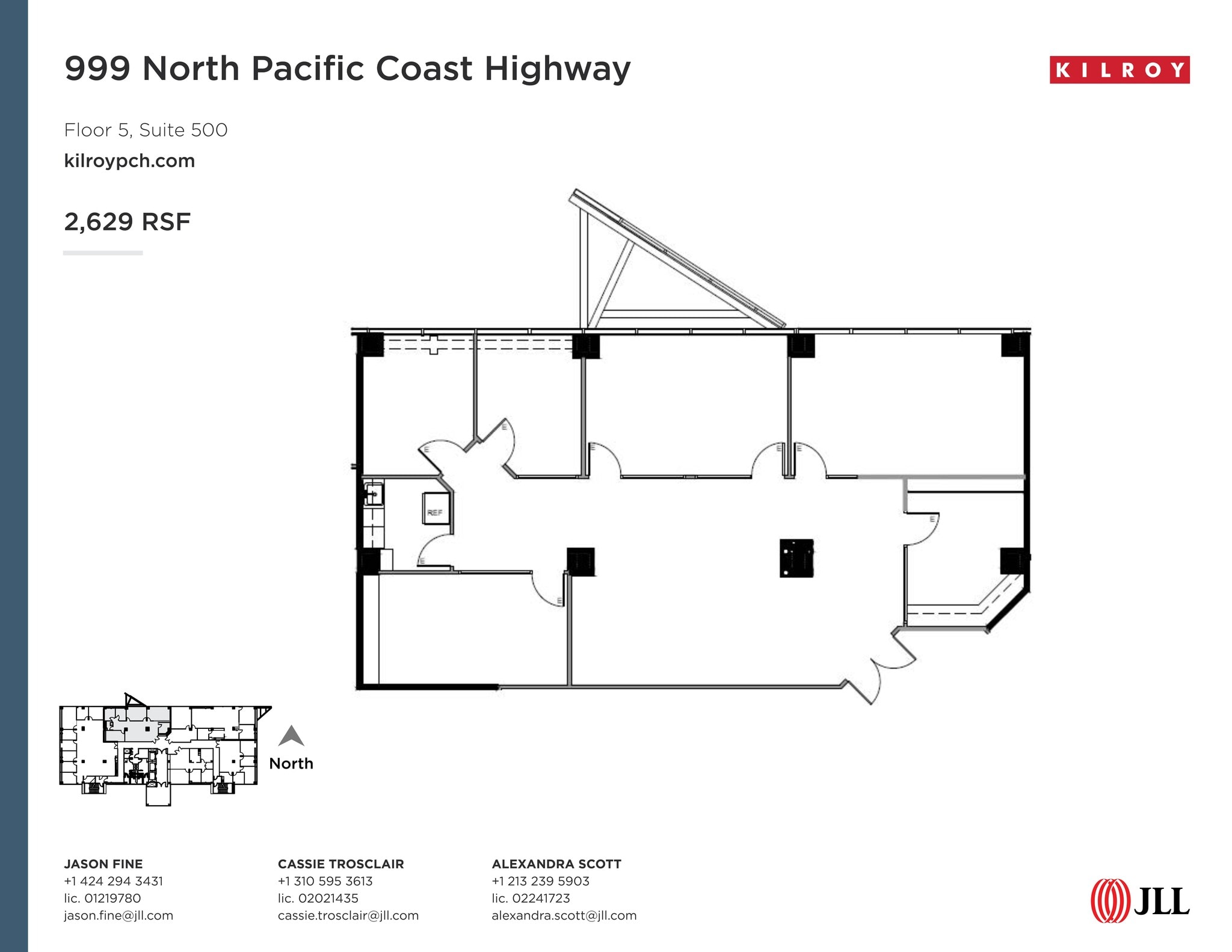 999 N Pacific Coast Hwy, El Segundo, CA à louer Plan de site– Image 1 sur 1